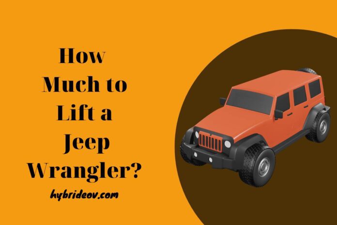 how much to lift a jeep wrangler