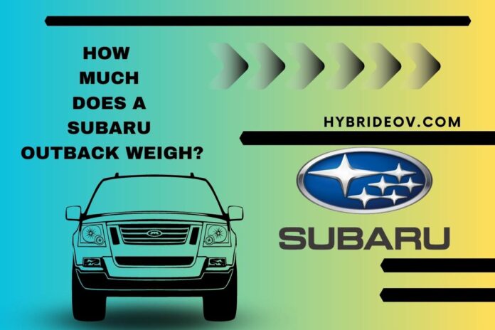 how much does a subaru outback weigh
